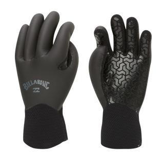 Schwarze Billabong 3 Furnace Surfhandschuhe für Damen und Herren Ansicht 0