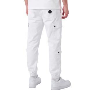 Project X Paris Pantalones cargo blancos para hombre T19939 ver 0