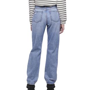 Jean Droit Bleu Femme Pieces Donna vue 0