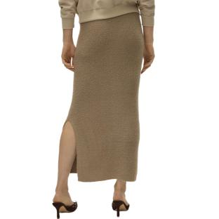 Jupe Longue Camel Femme Vero Moda Puff vue 0