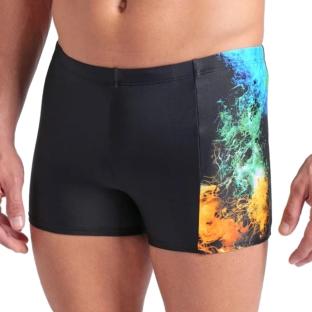 Boxer de Bain Noir Homme Arena Vibrant vue 0