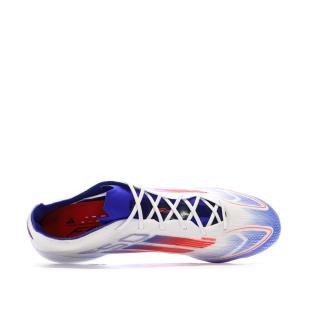 Chaussures de Foot Blanc/Bleu Adidas F50 Elite SG vue 0