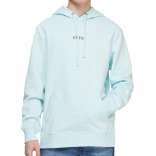Guess Roy 2022 Men's Blue Hoodie Photo of the Espace des Marques %store% store - view of %key%