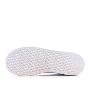 Baskets Blanches Mixte Adidas Advantage Base 2.0 J vue 0