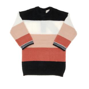Robe Marine/Blanc/Rose Fille EOM Rajulbb vue 0