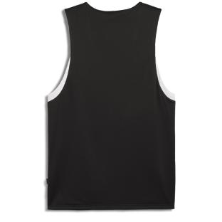 Basketball-Tanktop Schwarz Mann Puma Jaws Core Tank Ansicht 0