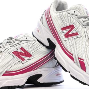 Baskets Blanches/Fushia Femme New Balance 740 vue 0
