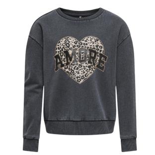 Sudadera Gris Niña Kids ONLY Gruna ver 0