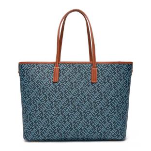 Sac Cabas Bleu Femme Tommy Hilfiger Th Monoplay vue 0