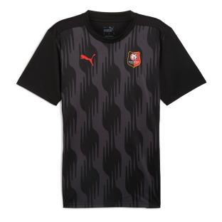 Stade Rennais Men's Prematch Jersey Black Puma 2024/2025 Photo of the Espace des Marques %store% store - view of %key%
