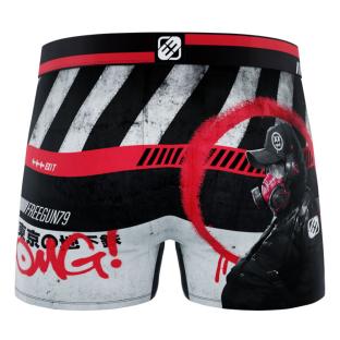 Calzoncillos para niños Negro/Rojo/Gris Freegun OMG ver 0