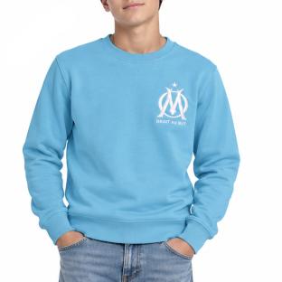 Sweat Bleu Ciel Garçon Olympique De Marseille vue 0
