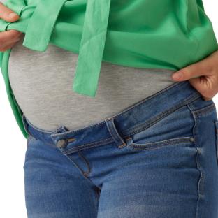Women's Blue Pregnancy Trousers Mamalicious Rome Photo of the Espace des Marques %store% store - view of %key%