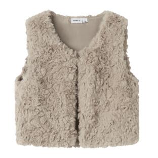 Girl's beige Cardigan Name it Fnano Photo of the Espace des Marques %store% store - view of %key%