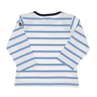 Camiseta EOM Eloris Raye Blanco/Azul de niño ver 0