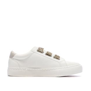 Baskets Blanche/Doré Femme Kaporal Tippyk vue 0