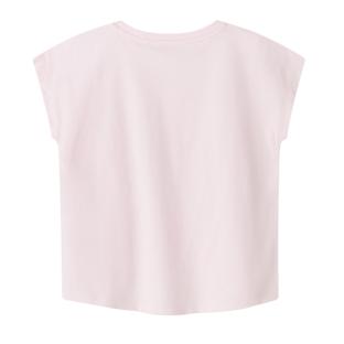 T-Shirt Rose Fille Name it Capsl vue 0