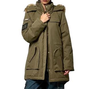 Parka Kaki Femme Kaporal MANON vue 0
