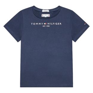 Tommy Hilfiger Girl's Marine Essential T-Shirt Ansicht 0