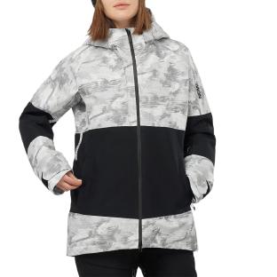Manteau de Ski Gris/Noir Salomon Bashley Puff vue 0