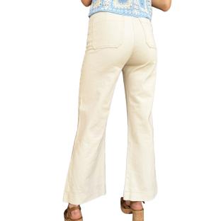 Jeans Wide Beige Frau Oraije Victorine Ansicht 0