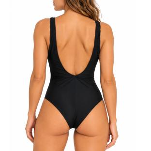 Bañador negro para mujer «Grain de Sable» Nathalie ver 0