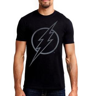 Men’s Black DC Comics Flash Line T-shirt Photo of the Espace des Marques %store% store - view of %key%