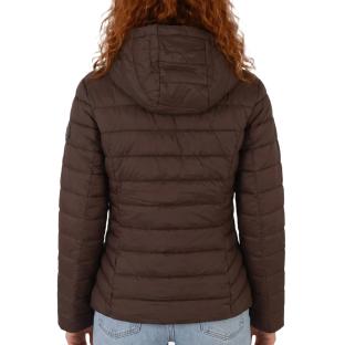 Braune Daunenjacke für Damen von Morgan GKADIA Ansicht 0