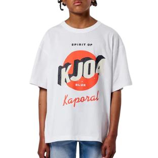 T-Shirt Blanc Garçon Kaporal OBAX vue 0
