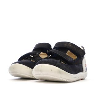 Sandales Marine Garçon Kickers Salome vue 0