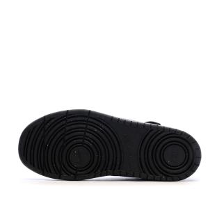 Baskets Noires Garçon Nike Court Borough Low Recraft vue 0
