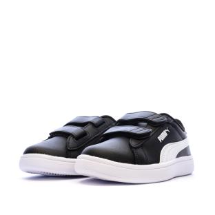 Baskets Noir Garçon Puma Smash 3.0 vue 0