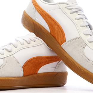 Trainers White/Orange Mixed Puma Palermo Photo of the Espace des Marques %store% store - view of %key%