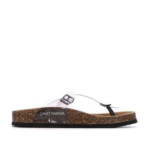 Sandales Transparente/Noir Femme Chattawak Summer vue 0