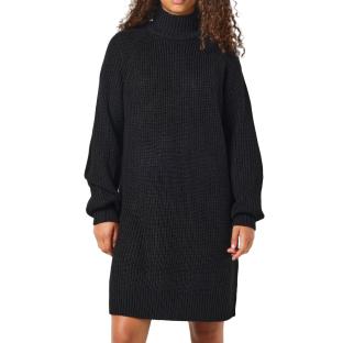 Schwarzes Strickpullover-Kleid für Frauen Noisy May Timmy Ansicht 0