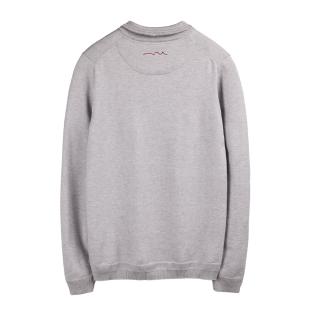 Pull zippé Gris Homme Teddy Smith Marty 2 vue 0