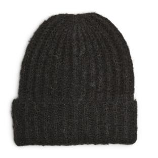 Bonnet Noir Femme Pieces Structured vue 0