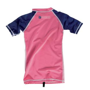 Camiseta de licra rosa para niña Ocean Step Rashvest ver 0