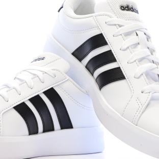 Baskets Blanc/Noir Adidas Grand Court 3.0 vue 0