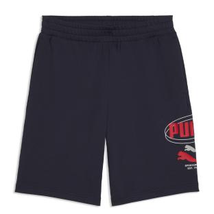 Pantalón corto azul marino para hombre Puma Story ver 0