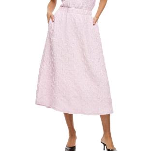 Jupe Rose Femme Vila Visophia vue 0