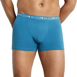 X3 Boxers Bleu Homme Dim Stretch vue 0