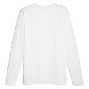 Long Sleeve T-Shirt White Men's Puma Hoops Team Photo of the Espace des Marques %store% store - view of %key%
