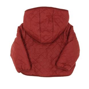 Manteau réversible Rouge/Sherpa Fille EOM Xoucil vue 0