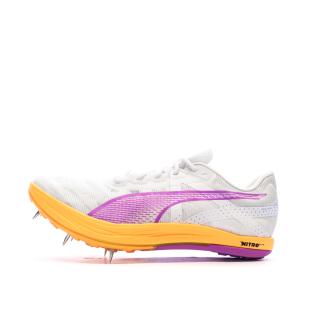 Chaussures Athlétisme Blanc/Rose Mixte Puma Crossfox Nitro Elite vue 0