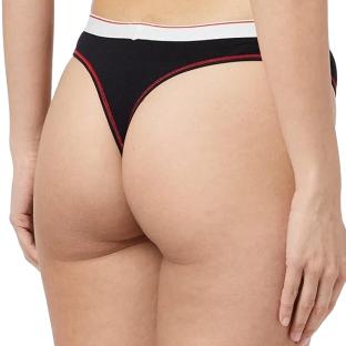 String Schwarz/Rot Frau Diesel Perizoma Ansicht 0
