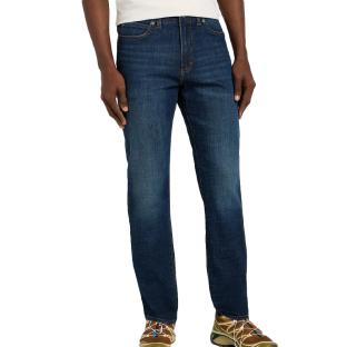 Jean Slim Fit Bleu Foncé Homme Lee Andover vue 0