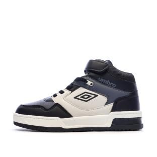 Baskets Marines/Noires/Blanches Garçon Rouge Umbro Olly Vlc vue 0