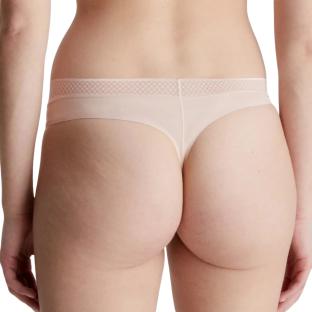 String beige para mujer Calvin Klein Jeans Thong1 ver 0