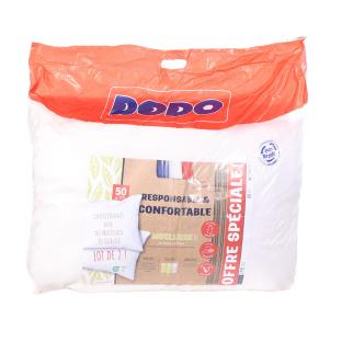 2 Stück Dodo Confort-Kissen, weiß, 50 x 70 cm Ansicht 0